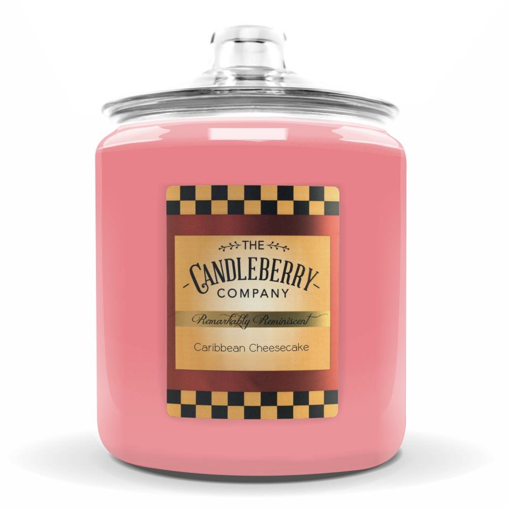 Caribbean Cheesecake™, 160 oz. Jar, Scented Candle 160 oz. Cookie Jar Candle The Candleberry Candle Company 