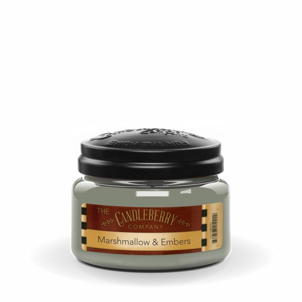 Marshmallow & Embers™, 10 oz. Jar, Scented Candle 10 oz. Small Jar Candle The Candleberry Candle Company 