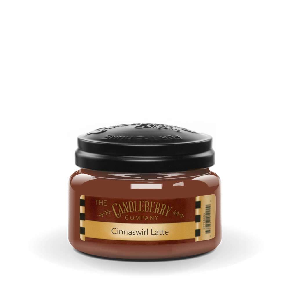 Cinnaswirl Latte™, 10 oz. Jar, Scented Candle 10 oz. Small Jar Candle The Candleberry Candle Company 