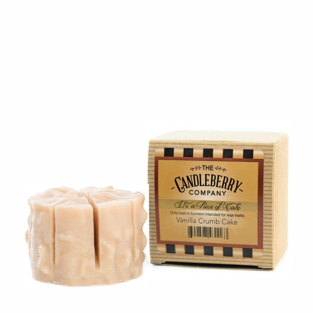 Vanilla Crumb Cake™, "It's a Piece of Cake" Scented Wax Melts "It's a Piece of Cake"® Wax Melts The Candleberry Candle Company 