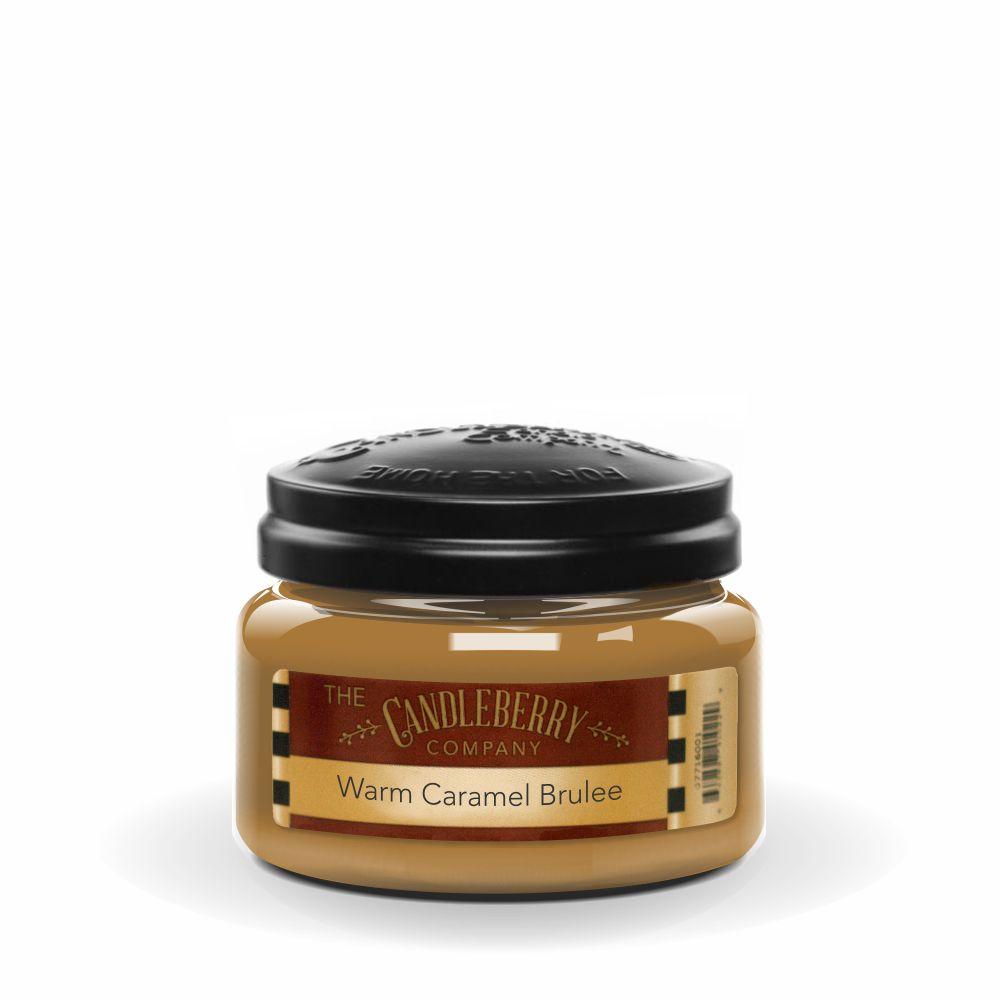 Warm Caramel Brulee™, 10 oz. Jar, Scented Candle 10 oz. Small Jar Candle The Candleberry Candle Company 