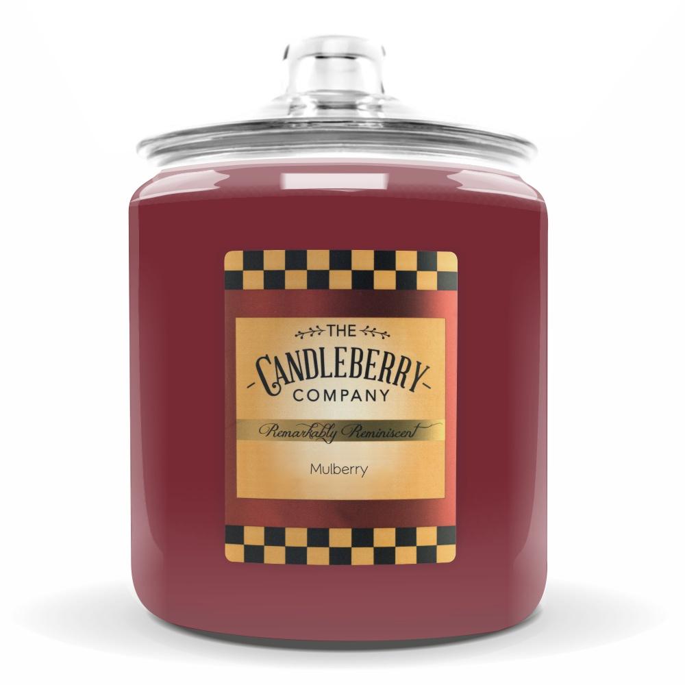 Mulberry™, 160 oz. Jar, Scented Candle 160 oz. Cookie Jar Candle The Candleberry Candle Company 