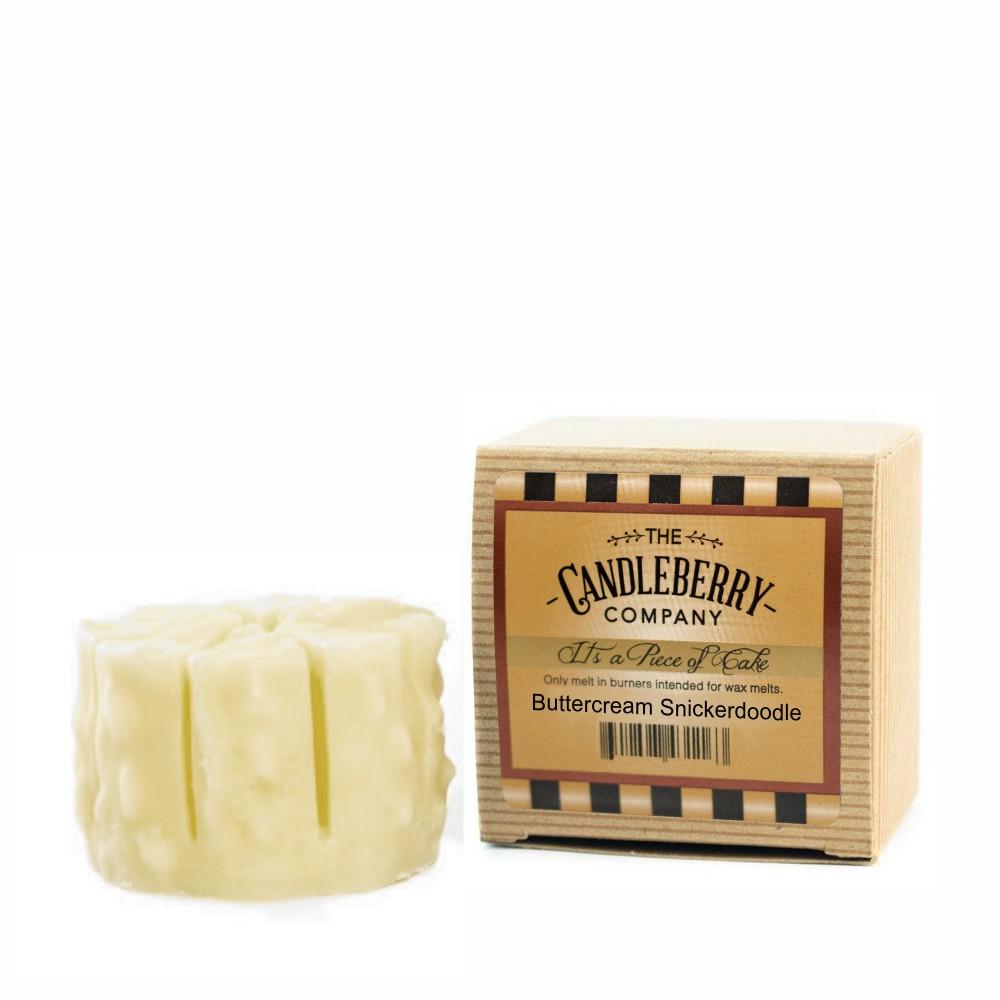 Buttercream Snickerdoodle™, "It's a Piece of Cake" Scented Wax Melts "It's a Piece of Cake"® Wax Melts The Candleberry Candle Company 