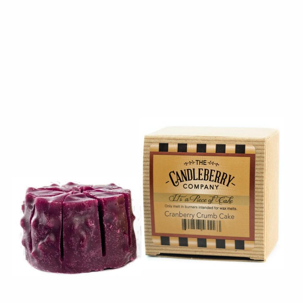 Cranberry Crumb Cake™, "It's a Piece of Cake" Scented Wax Melts "It's a Piece of Cake"® Wax Melts The Candleberry Candle Company 
