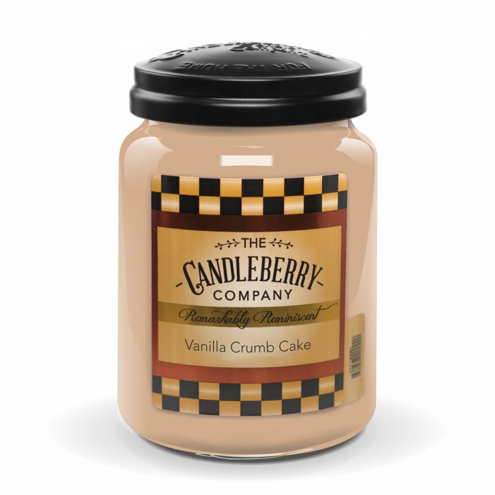 Vanilla Crumb Cake™, 26 oz. Jar, Scented Candle 26 oz. Large Jar Candle The Candleberry Candle Company 
