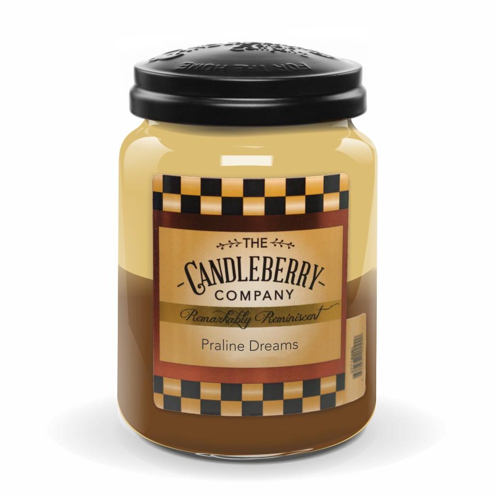 Praline Dreams™, 26 oz. Jar, Scented Candle 26 oz. Large Jar Candle The Candleberry Candle Company 