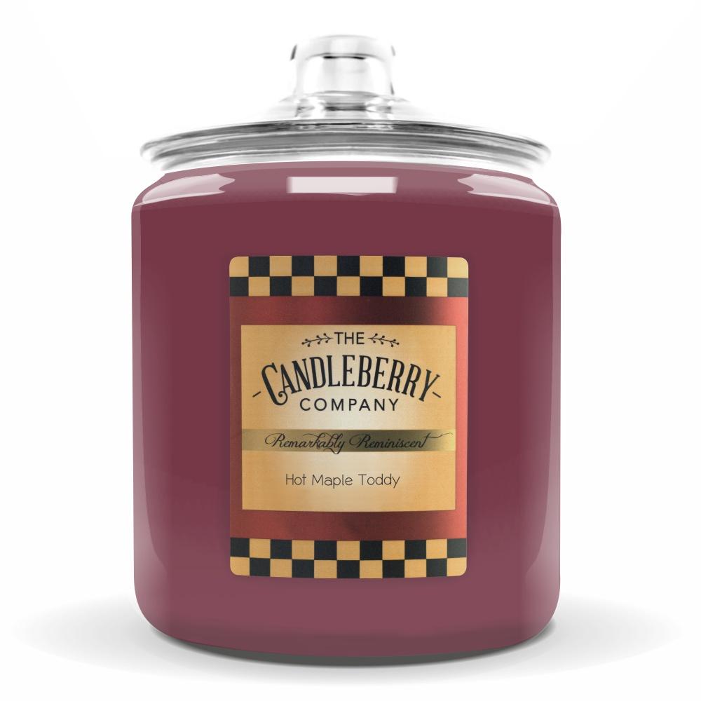 Hot Maple Toddy®, 160 oz. Jar, Scented Candle 160 oz. Cookie Jar Candle The Candleberry Candle Company 