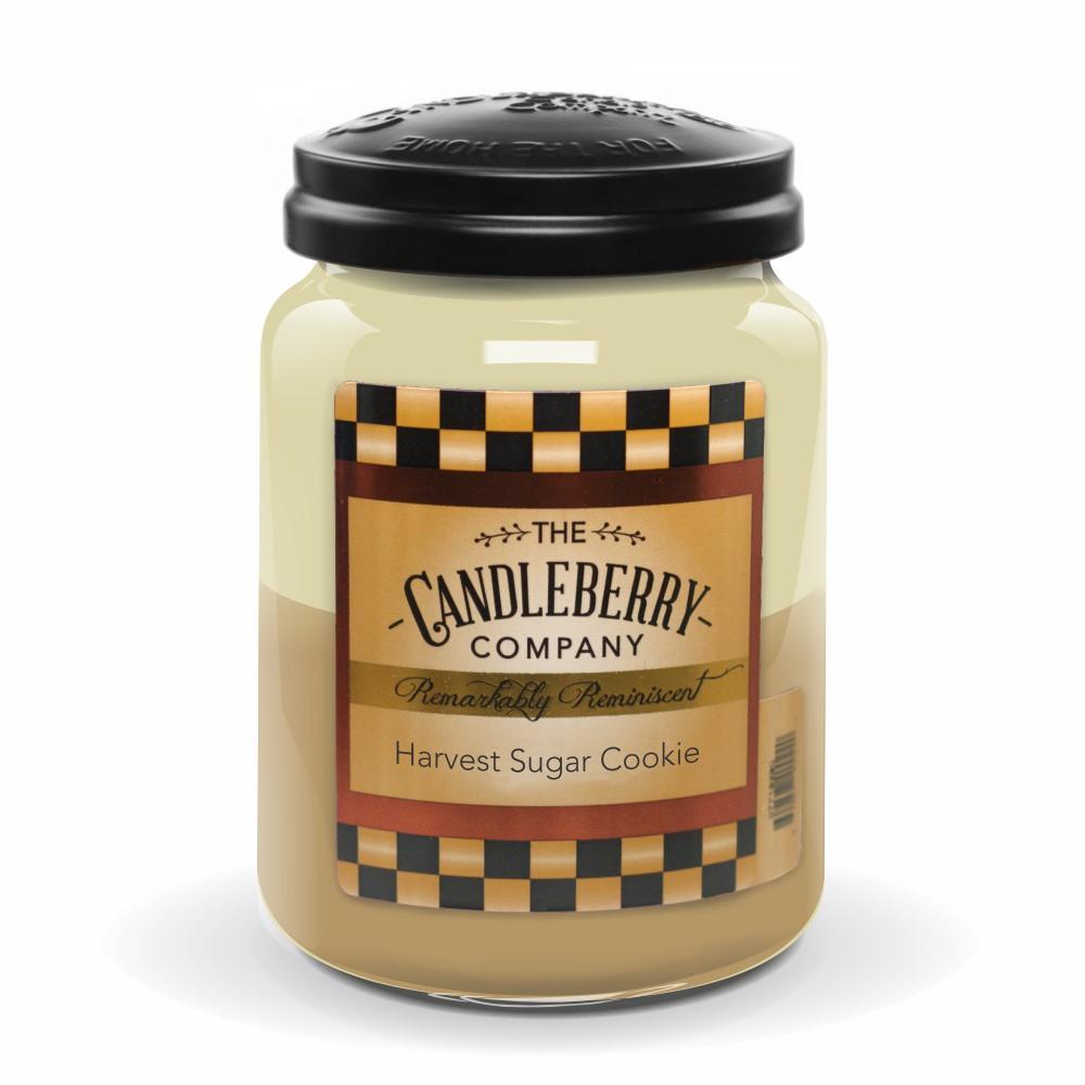 Harvest Sugar Cookie™, 26 oz. Jar, Scented Candle 26 oz. Large Jar Candle The Candleberry Candle Company 