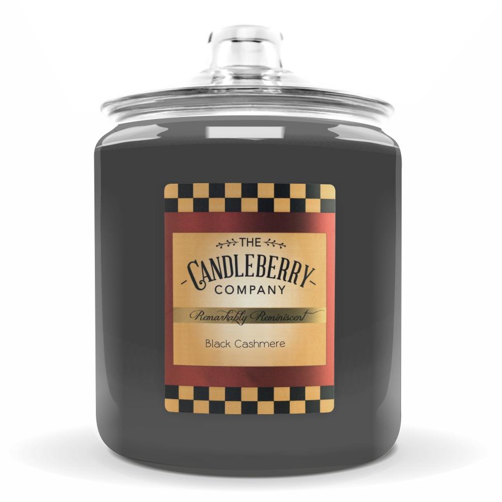 Black Cashmere™, 160 oz. Jar, Scented Candle 160 oz. Cookie Jar Candle The Candleberry Candle Company 