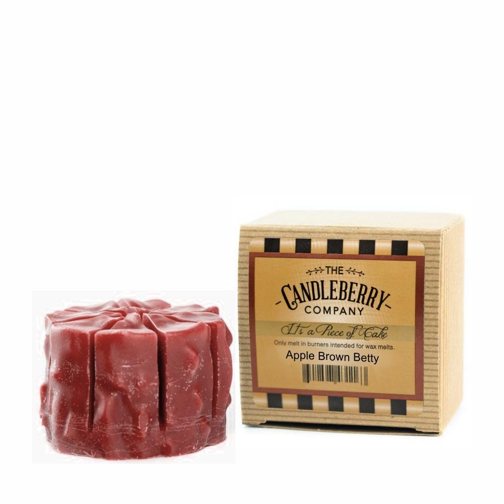 Apple Brown Betty™, "It's a Piece of Cake" Scented Wax Melts "It's a Piece of Cake"® Wax Melts The Candleberry Candle Company 