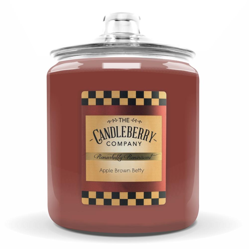Apple Brown Betty™, 160 oz. Jar, Scented Candle 160 oz. Cookie Jar Candle The Candleberry Candle Company 