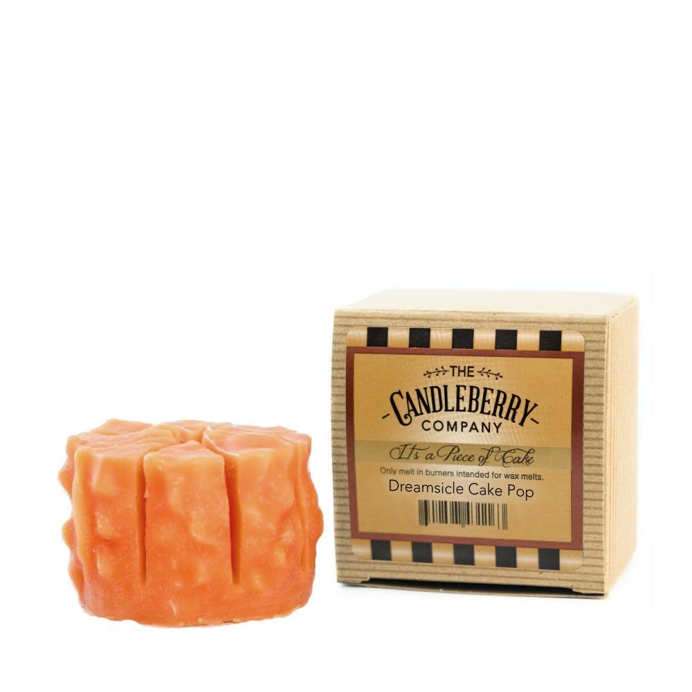 Dreamsicle Cake Pop™, "It's a Piece of Cake" Scented Wax Melts "It's a Piece of Cake"® Wax Melts The Candleberry Candle Company 