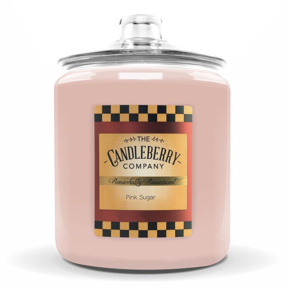 Pink Sugar™, 160 oz. Jar, Scented Candle 160 oz. Cookie Jar Candle The Candleberry Candle Company 