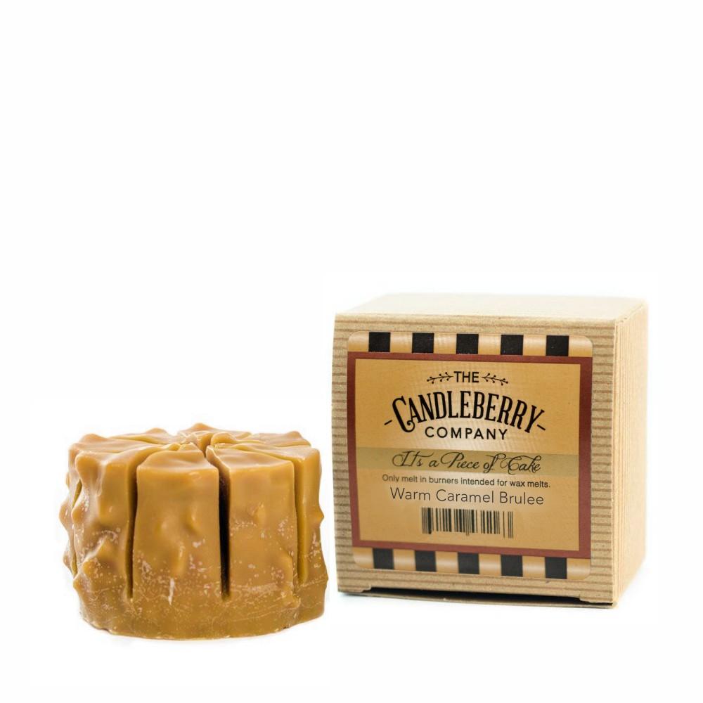 Warm Caramel Brulee™, "It's a Piece of Cake" Scented Wax Melts "It's a Piece of Cake"® Wax Melts The Candleberry Candle Company 