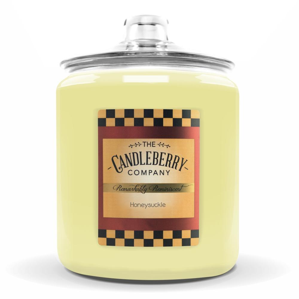 Honeysuckle™, 160 oz. Jar, Scented Candle 160 oz. Cookie Jar Candle The Candleberry Candle Company 