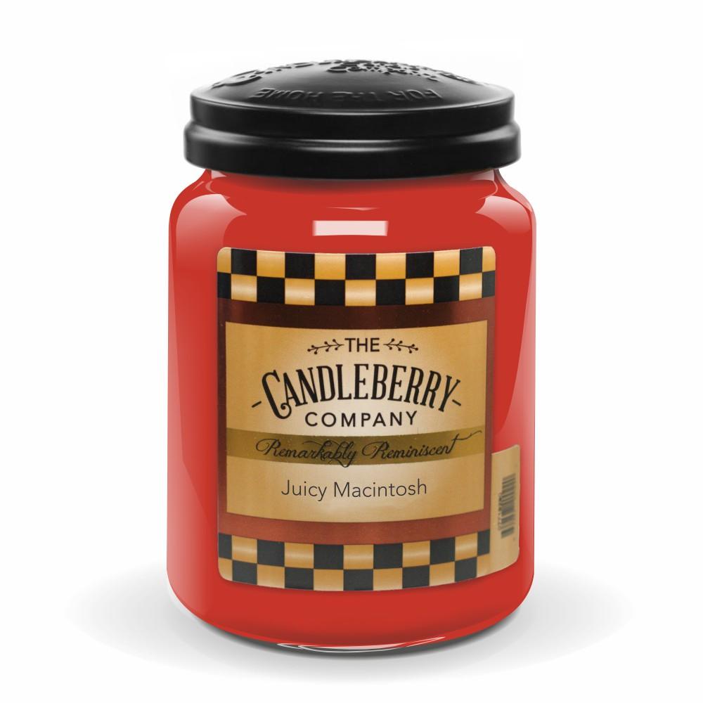 Juicy Macintosh™, 26 oz. Jar, Scented Candle 26 oz. Large Jar Candle The Candleberry Candle Company 