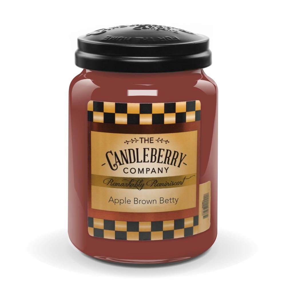 Apple Brown Betty™, 26 oz. Jar, Scented Candle 26 oz. Large Jar Candle The Candleberry Candle Company 