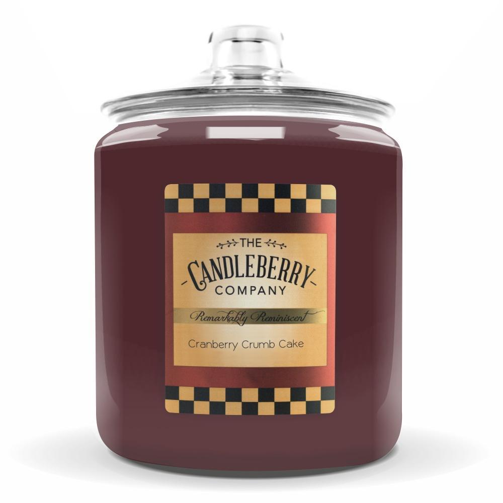 Cranberry Crumb Cake™, 160 oz. Jar, Scented Candle 160 oz. Cookie Jar Candle The Candleberry Candle Company 