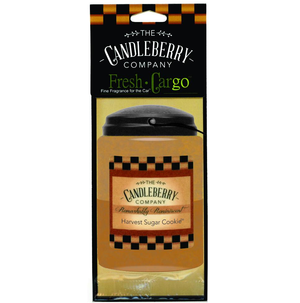 Harvest Sugar Cookie™, 2-Pack, "Fresh Cargo", Scent for the Car Fresh CarGo® Car Scent The Candleberry Candle Company