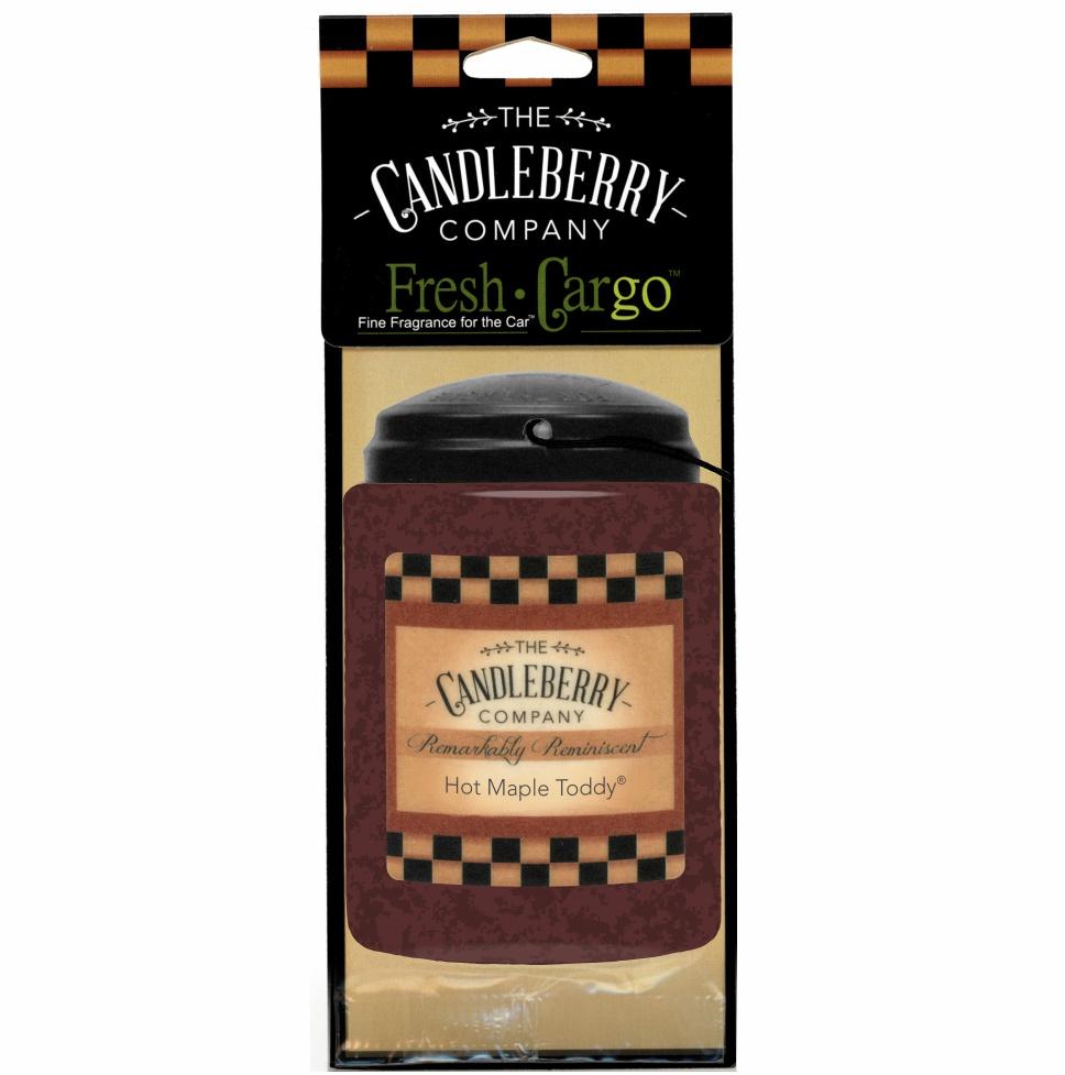 Hot Maple Toddy® 2-Pack, "Fresh Cargo", Scent for the Car Fresh CarGo® Car Scent The Candleberry Candle Company