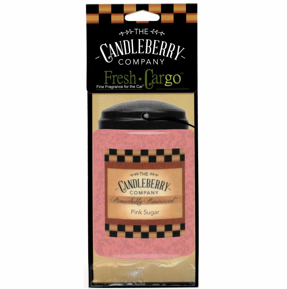 Pink Sugar™, 2-Pack, "Fresh Cargo", Scent for the Car Fresh CarGo® Car Scent The Candleberry Candle Company