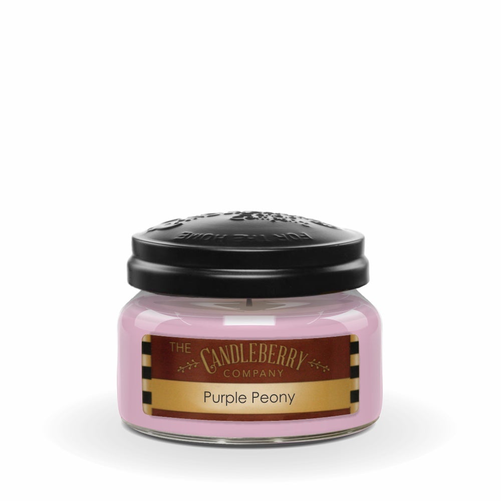 Purple Peony™, Small Jar Candle - The Candleberry® Candle Company - Candles - The Candleberry Candle Company