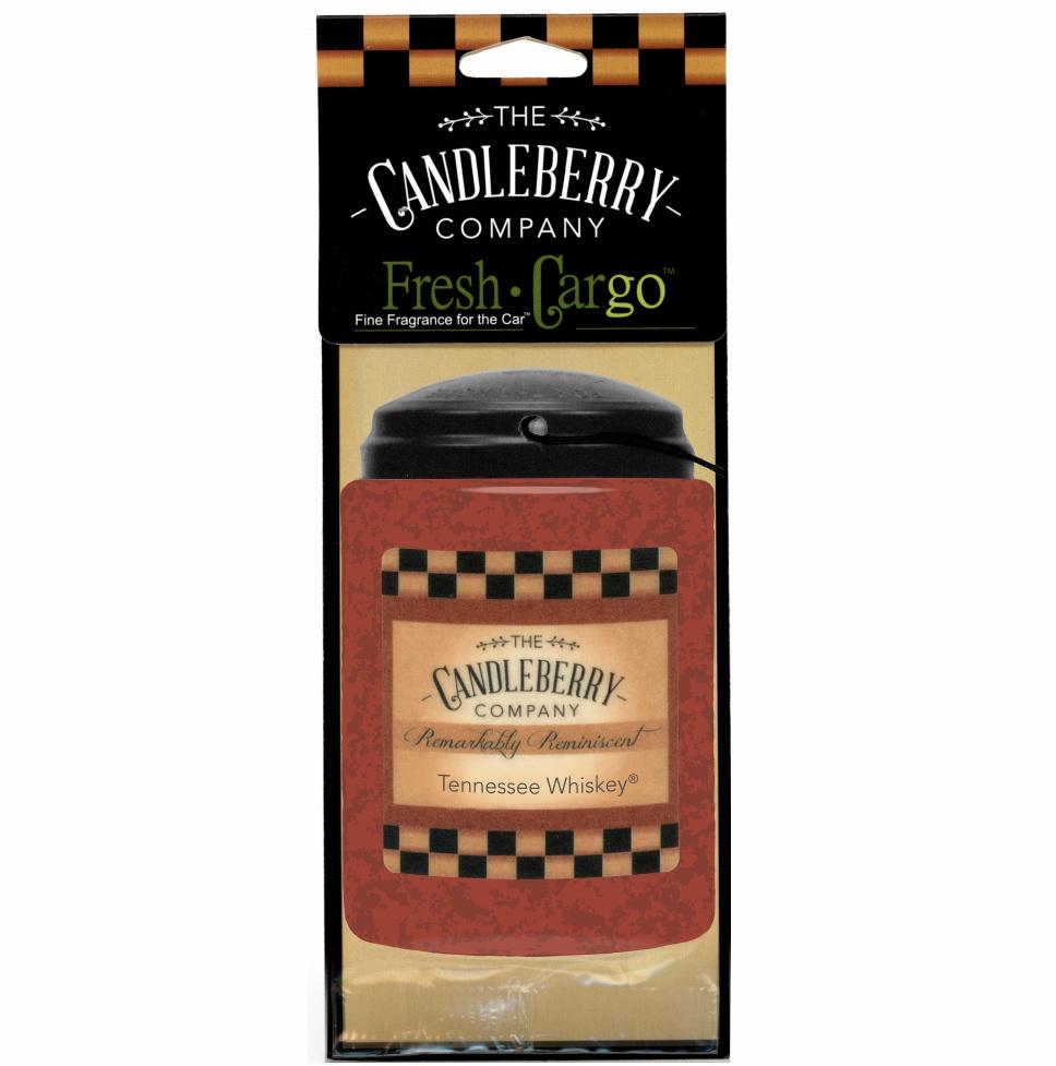 Tennessee Whiskey®, 2-Pack, "Fresh Cargo", Scent for the Car Fresh CarGo® Car Scent The Candleberry Candle Company
