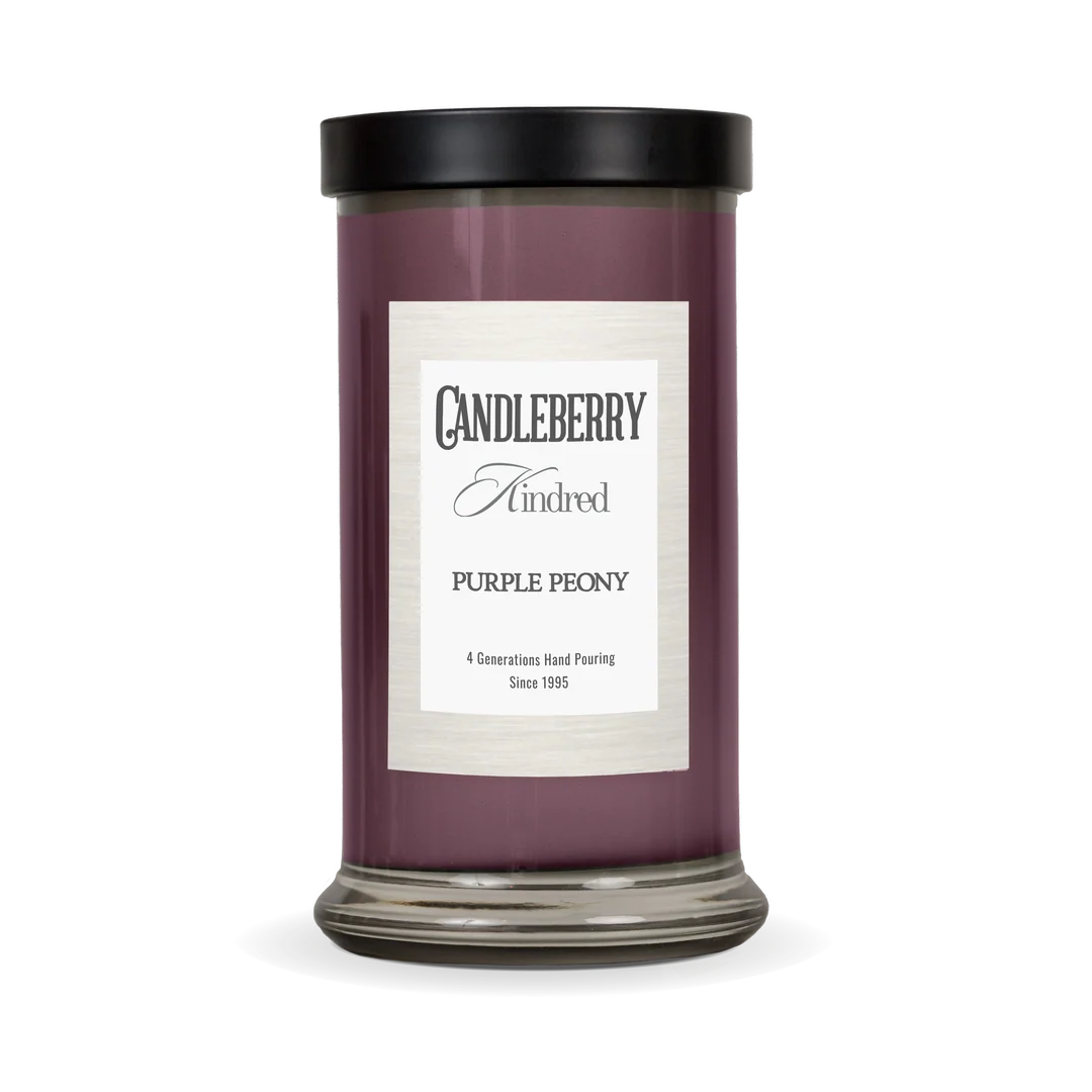 Purple Peony™, Kindred, Large Jar Candle
