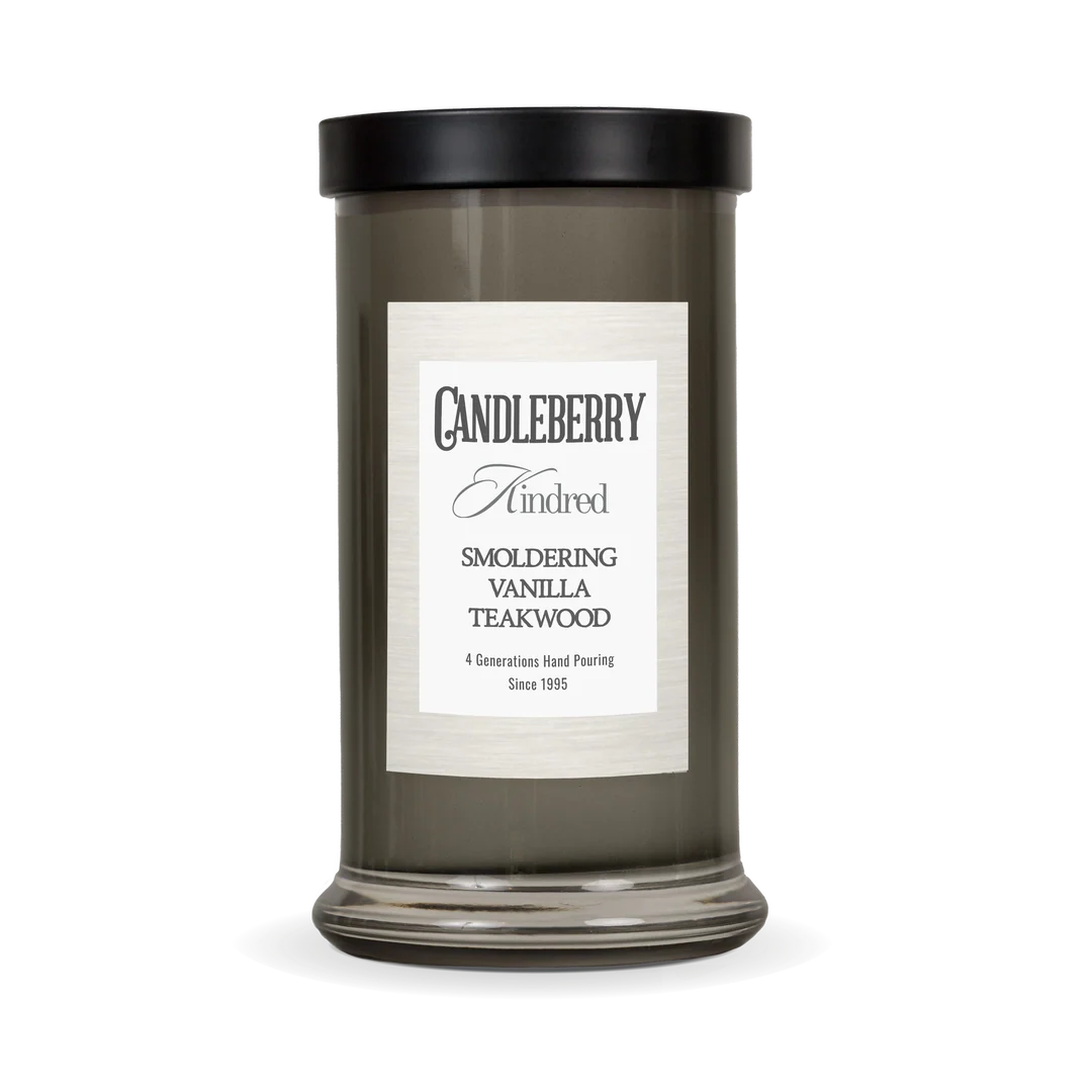 Smoldering Vanilla Teakwood™, Kindred, Large Jar Candle