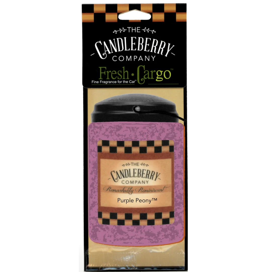 Purple Peony™- "Fresh Cargo"®, Scent for the Car (2-PACK)
