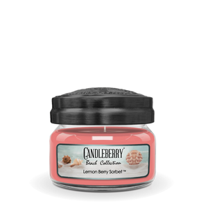 Beach Collection - Lemon Berry Sorbet™, Small Jar Candle - The Candleberry® Candle Company - Beach Collection Small Jar Candle - The Candleberry Candle Company