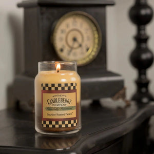 Bourbon Roasted Pecans™, Large Jar Candle - The Candleberry® Candle Company - Large Jar Candle - The Candleberry Candle Company