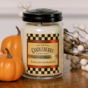 Buttercream Snickerdoodle™, Large Jar Candle - The Candleberry® Candle Company - Large Jar Candle - The Candleberry Candle Company