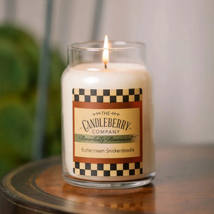 Buttercream Snickerdoodle™, Large Jar Candle - The Candleberry® Candle Company - Large Jar Candle - The Candleberry Candle Company