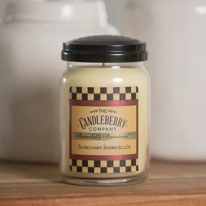 Buttercream Snickerdoodle™, Large Jar Candle - The Candleberry® Candle Company - Large Jar Candle - The Candleberry Candle Company