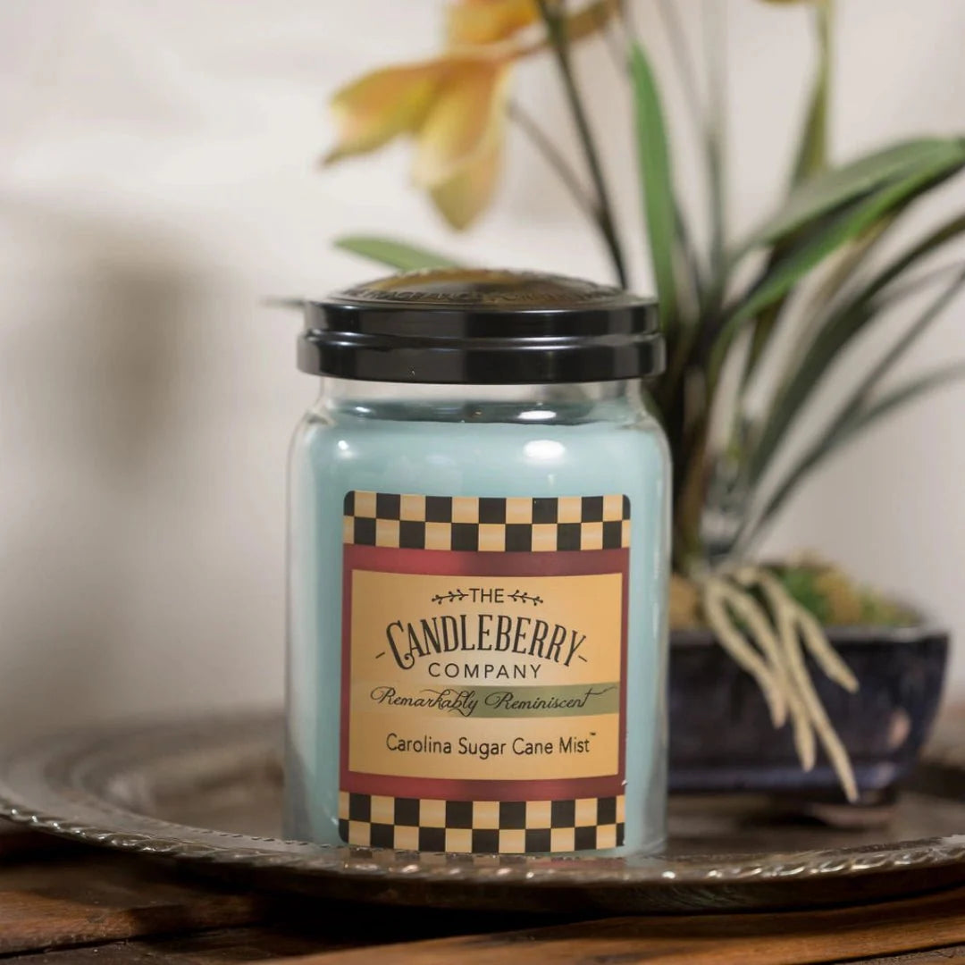 Carolina Sugar Cane Mist™, Large Jar Candle - The Candleberry® Candle Company - Large Jar Candle - The Candleberry Candle Company