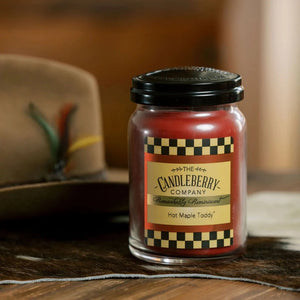 Hot Maple Toddy®, Large Jar Candle - The Candleberry® Candle Company - Large Jar Candle - The Candleberry Candle Company