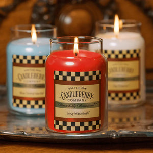 Juicy Macintosh™, Large Jar Candle - The Candleberry® Candle Company - Large Jar Candle - The Candleberry Candle Company