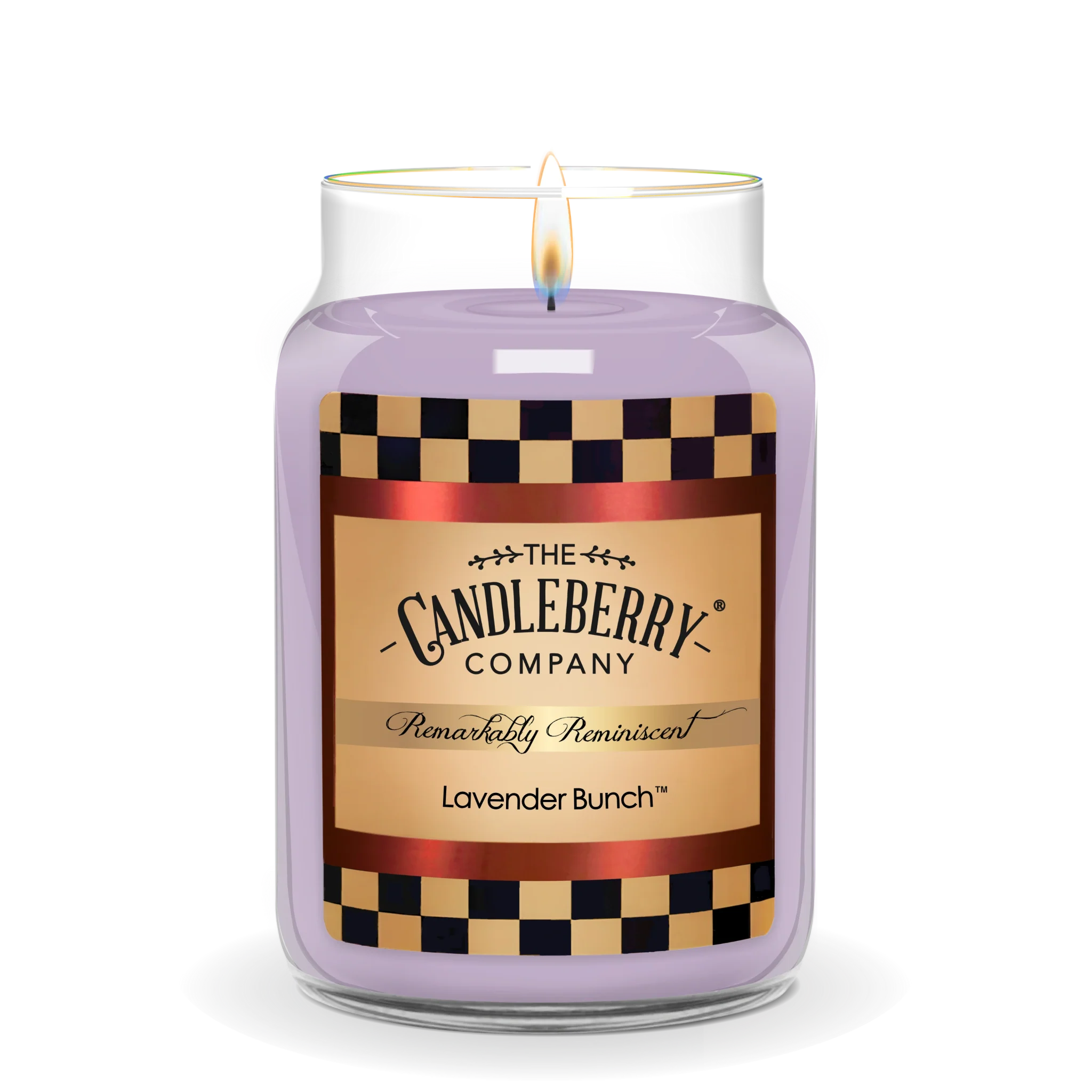 Lavender Bunch™, Large Jar Candle - The Candleberry® Candle Company - Large Jar Candle - The Candleberry Candle Company