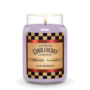 Lavender Bunch™, Large Jar Candle - The Candleberry® Candle Company - Large Jar Candle - The Candleberry Candle Company