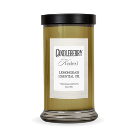 Lemongrass Essential Oil™, Kindred, Large Jar Candle - The Candleberry® Candle Company - Kindred Large Jar - The Candleberry Candle Company