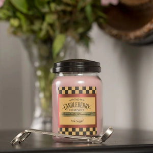 Pink Sugar™, Large Jar Candle - The Candleberry® Candle Company - Large Jar Candle - The Candleberry Candle Company