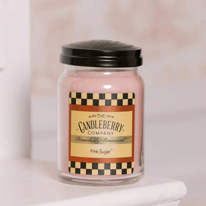 Pink Sugar™, Large Jar Candle - The Candleberry® Candle Company - Large Jar Candle - The Candleberry Candle Company