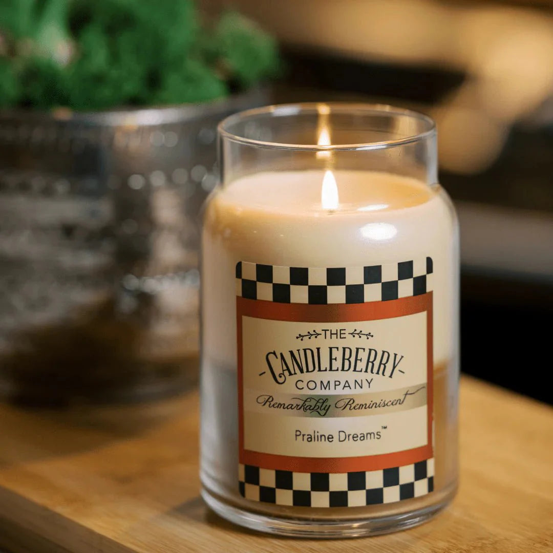 Praline Dreams™, Large Jar Candle - The Candleberry® Candle Company - Large Jar Candle - The Candleberry Candle Company