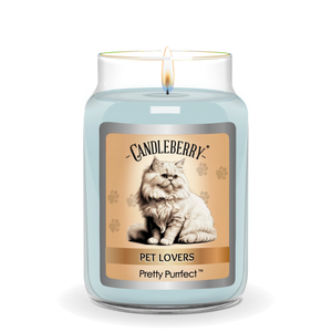 Pretty Purrfect - Large Jar Candle - The Candleberry® Candle Company - Pet Collection Large Jar Candle - The Candleberry Candle Company