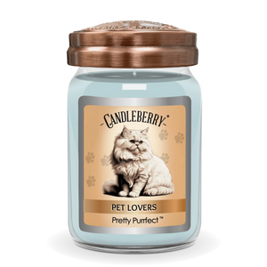 Pretty Purrfect™ - Large Jar Candle - The Candleberry® Candle Company - Pet Collection Large Jar Candle - The Candleberry Candle Company