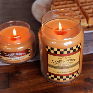 Pumpkin Praline Waffles™, Large Jar Candle - The Candleberry® Candle Company - Large Jar Candle - The Candleberry Candle Company