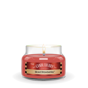 Sliced Strawberries™, Small Jar Candle - The Candleberry® Candle Company - Small Jar Candle - The Candleberry Candle Company