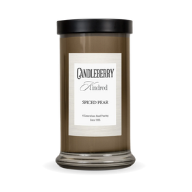 Spiced Pear™, Kindred, Large Jar Candle - The Candleberry® Candle Company - Kindred Large Jar - The Candleberry Candle Company