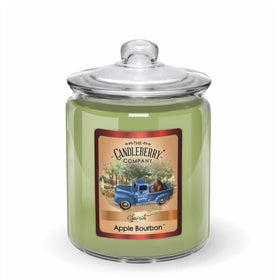 SPIRITS  - CANDY JAR - APPLE BOURBON- kentucky whiskey barrel best powerful candles premium scented strong original fine home fragrance soy coconut vegan concentrated tasting jim beam jack daniels buffalo trace wild turkey